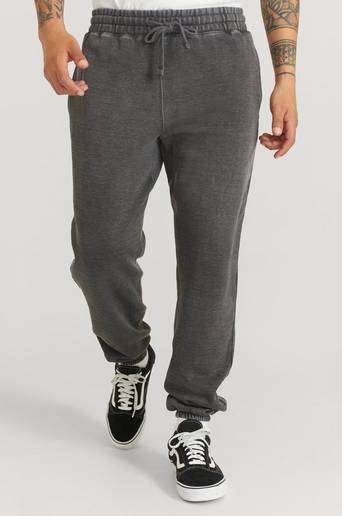 William Baxter Joggers Washed Sweatpants Svart