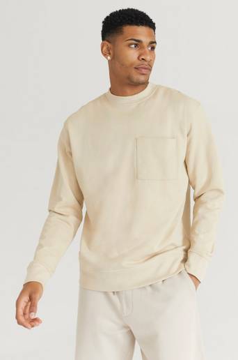 Studio Total Sweatshirt Pocket Sweatshirt Natur