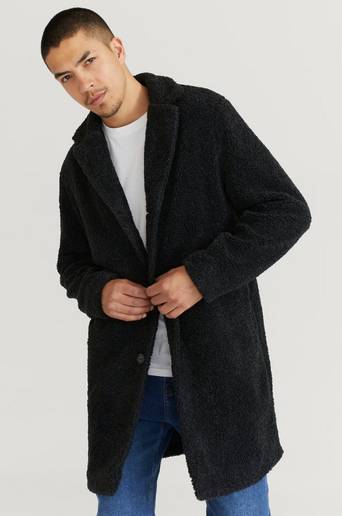 William Baxter Rock Pile Coat Svart