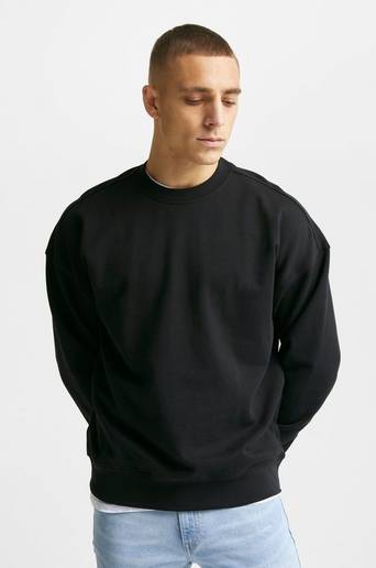 Studio Total Sweatshirt Studio Crew Svart