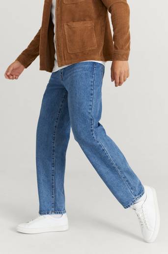 Studio Total Jeans Wide Fit Jeans Blå