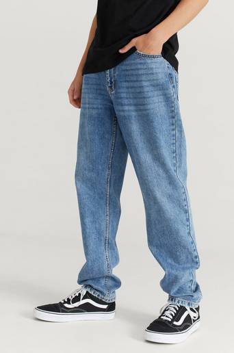 Studio Total Jeans Rigid Regular Straight Jeans Blå