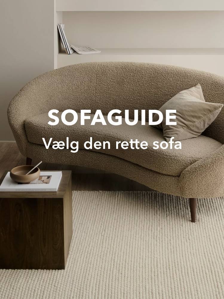 Sofaguide — Vælg den rigtige sofa til dine behov