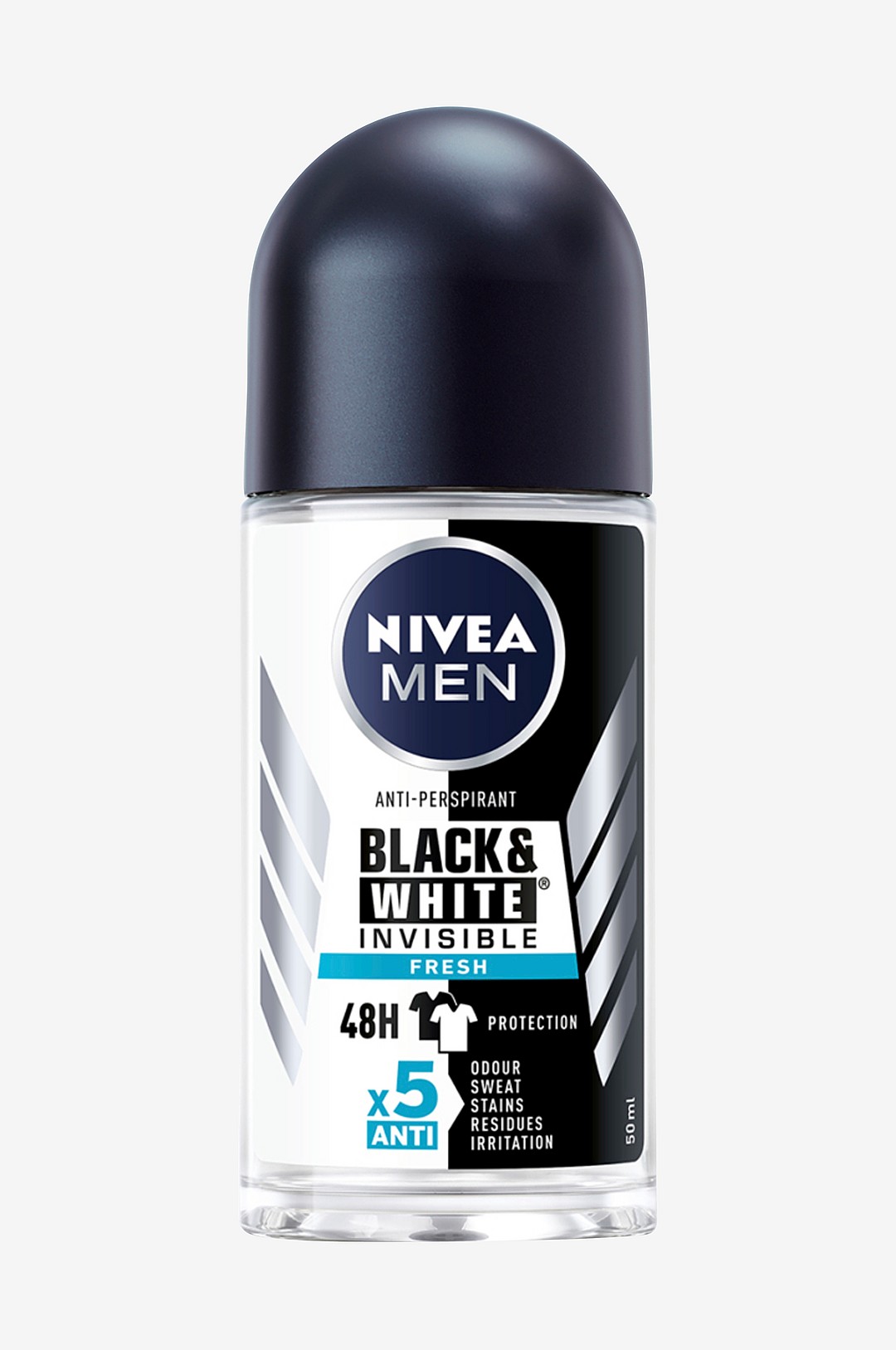 Nivea - Antiperspirant Deo Roll on Black & White Fresh 50 ml