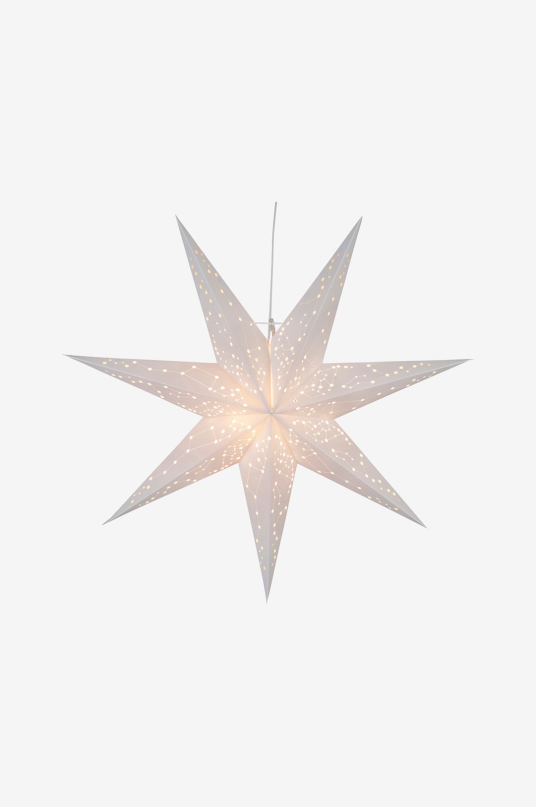 Star Trading - Hängande Stjärna Galaxy 60cm - Vit