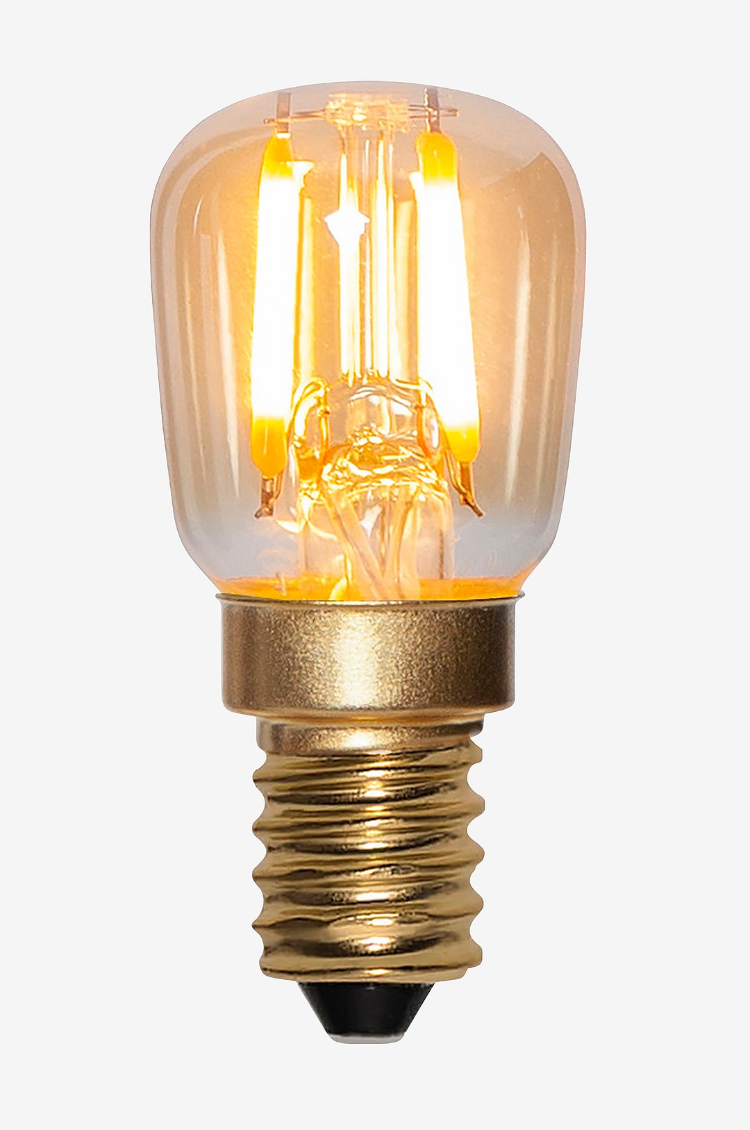 Star Trading - LED-lampa E14 ST26 Decoled Amber - Guld