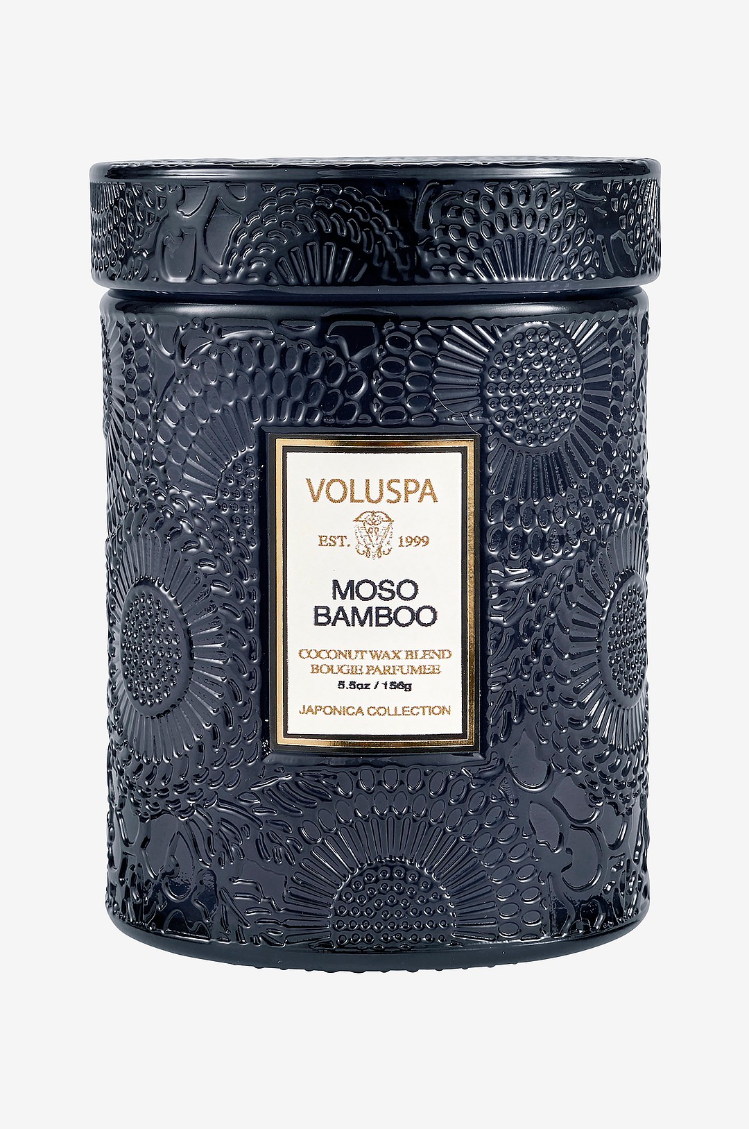 Voluspa - Moso Bamboo Mini Glass Jar 50 tim