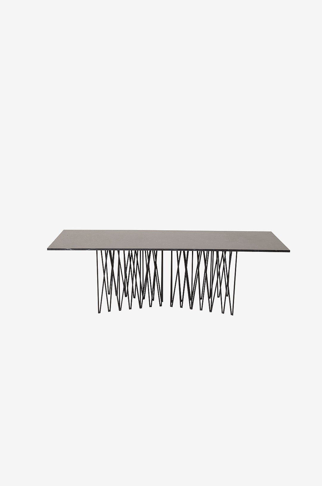 Furniture Fashion - Soffbord Stone, 60 x 140 cm - Grå