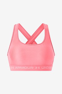 Under Armour - Sport-bh UA Crossback Mid - Rosa