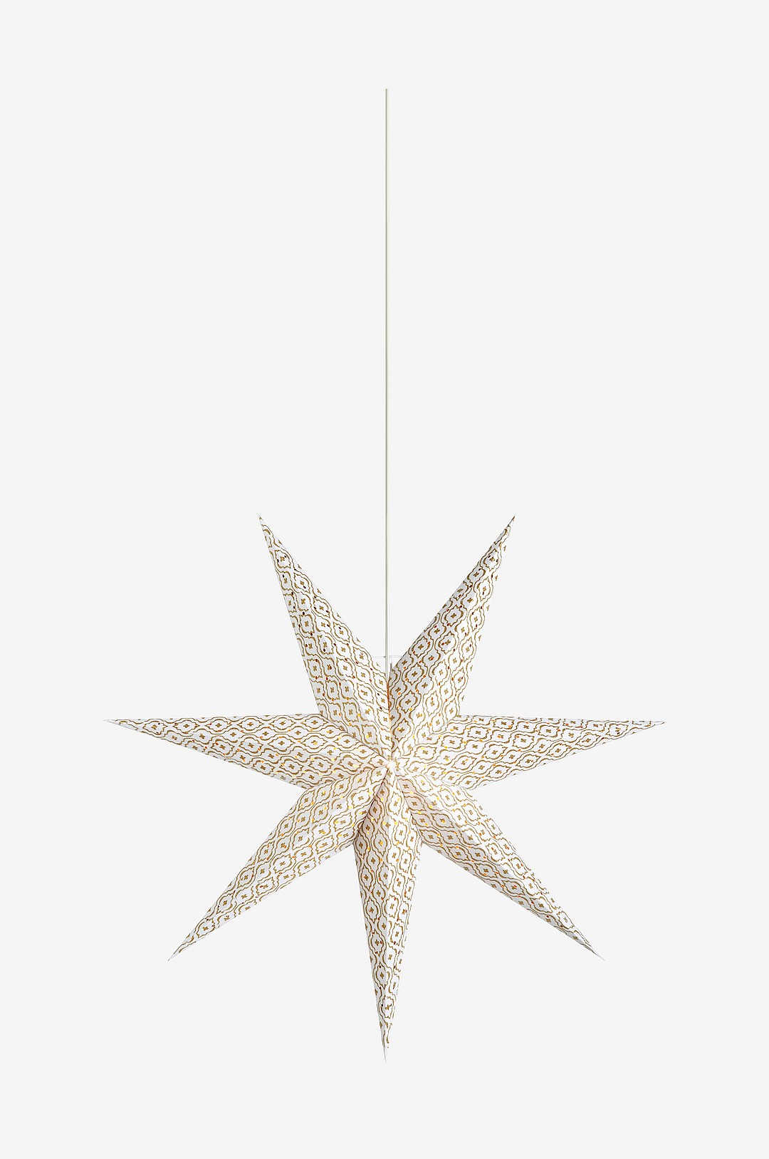 Markslöjd - BAROQUE hängande stjärna 45 cm - Vit