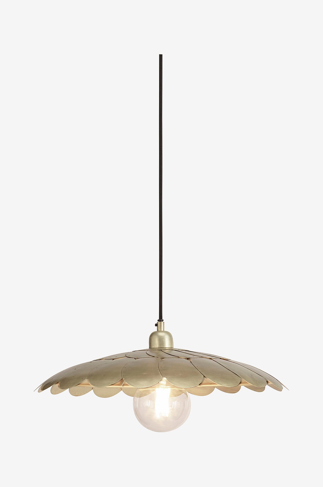 PR Home - Taklampa Petal, 45 cm - Guld