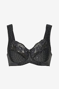 Miss Mary of Sweden - Bygel-bh Jacquard and Lace - Grå