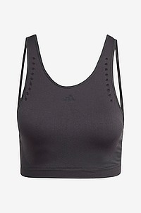 adidas Sport Performance - Sport-bh Aeroknit Training Light-support Bra - Svart