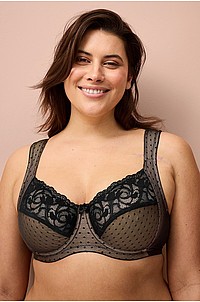 Miss Mary of Sweden - Bygel-bh Romance - Svart