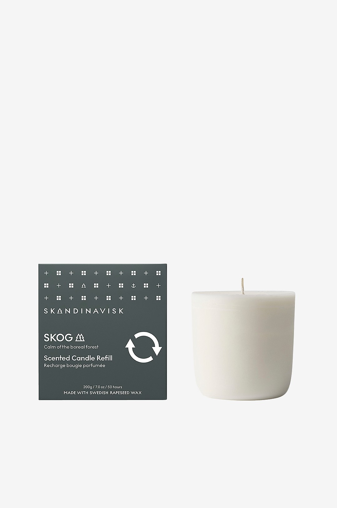 Skandinavisk - Skog Candle Refill 200 g