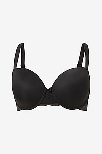 Zizzi - Bygel-bh lFie Cup Bra - Svart