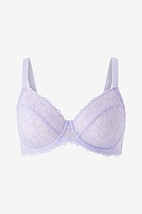 Zizzi - Bygel-bh lNaja Full Cover Bra - Lila