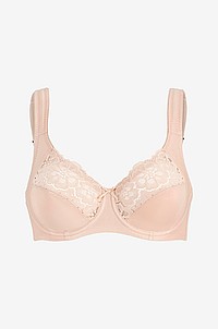 Swegmark - Bygelbehå Cotton Bloom - Beige