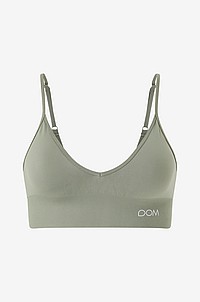 Drop Of Mindfulness - Sport-bh V Shape Bra - Grön