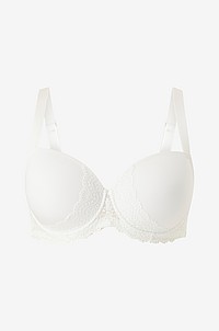 Zizzi - Bygel-bh lSara Cup Bra - Vit
