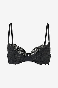 Hunkemöller - Spets-bh Marine uf - Svart