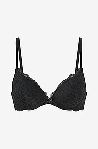Hunkemöller - Push up-bh Marine pp Push - Svart