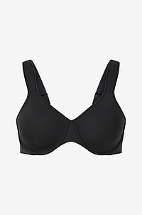 Zizzi - Bygel-bh lSanne Moulded Minimizer - Svart