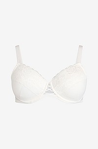 Zizzi - Bygel-bh Linaja Padded Bra - Vit