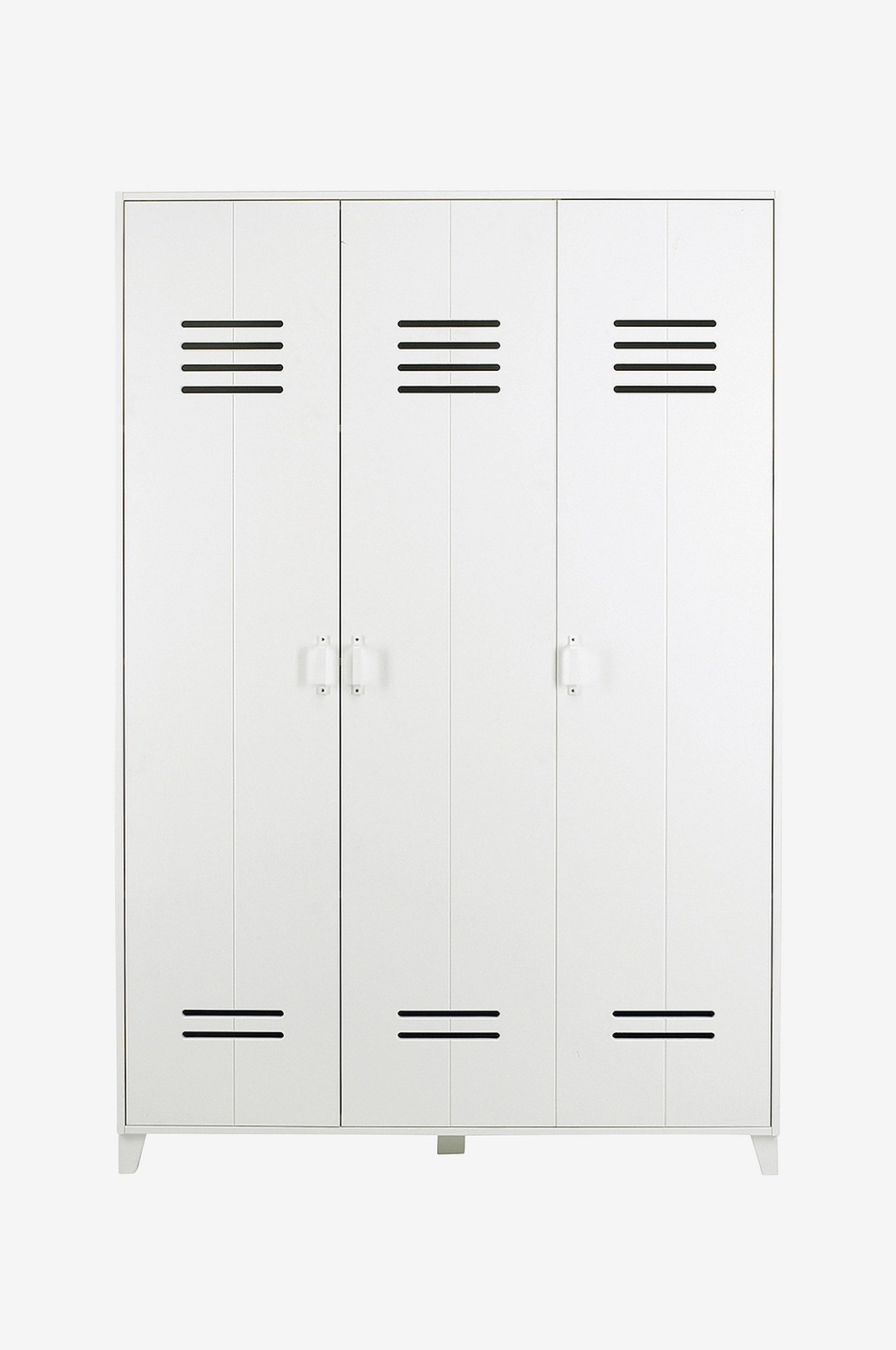 vtwonen - Garderob Locker, 3-dörrars - Vit