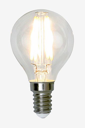 Lyspære E14 LED Filament Illumpære Klar 4,2W