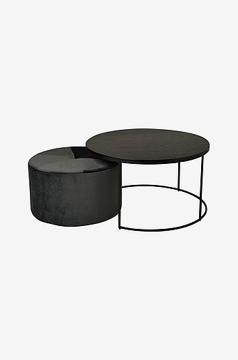 Nordic Furniture Group Sofabord & Puff Pisa sett med 2