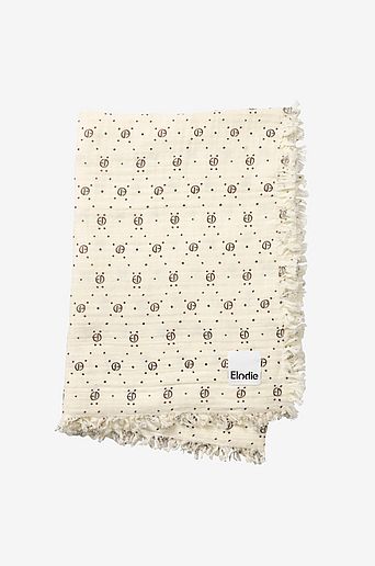 Elodie Details Soft Cotton Blanket – Monogram