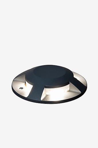 Konstsmide Bakkespot LED 12W 4-vei 4,5 cm
