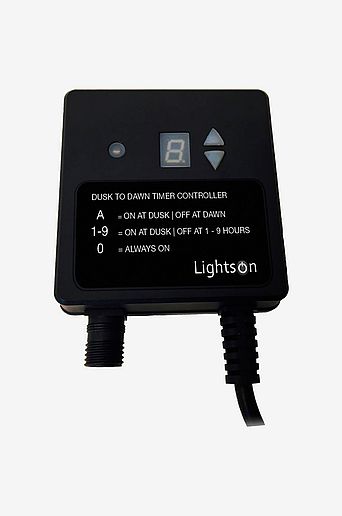 LightsOn Lyssensor/timer maks 150W IP44