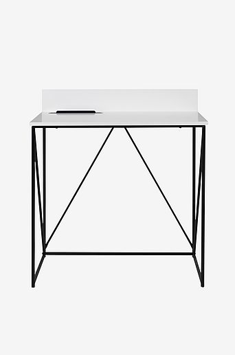 Tenzo Skrivebord TELL 120 hvitt/svart