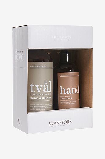 Svanefors A box with love – Såpe & Håndsprit