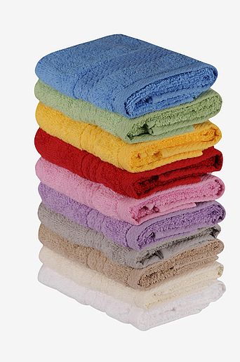 L’essentiel Sett med små håndklær Rainbow (10 stk.)