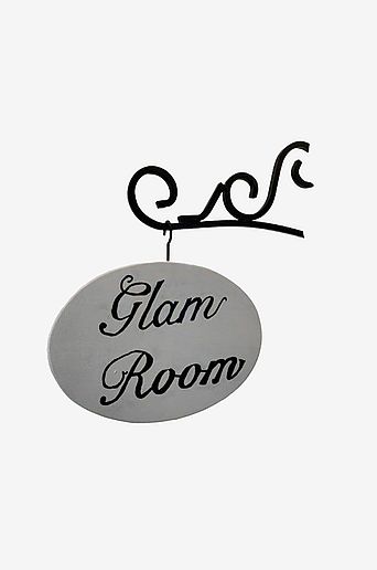 J-Line Skilt «Glam Room»
