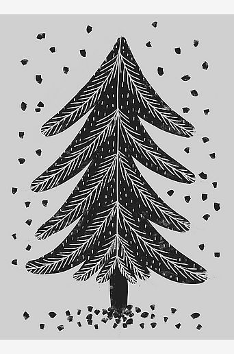 Pelcasa Poster Pine Tree