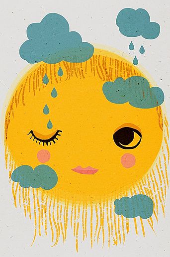 Pelcasa Poster Sun And Rain