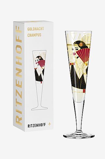 Ritzenhoff Champagneglass Goldnacht NO:28