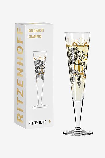 Ritzenhoff Champagneglass Goldnacht NO:29