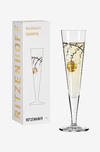 Ritzenhoff Champagneglass Goldnacht NO:14