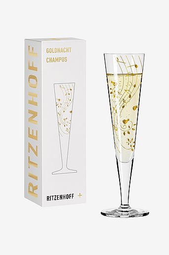 Ritzenhoff Champagneglass Goldnacht NO:2