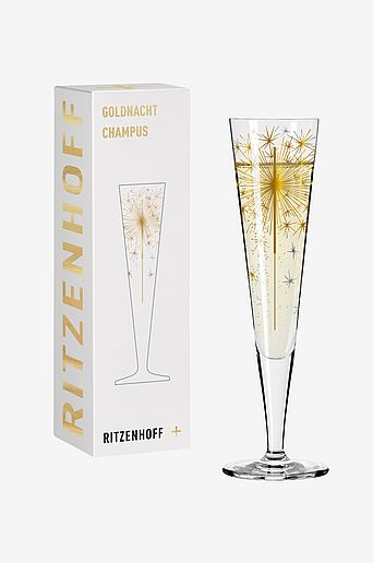 Ritzenhoff Champagneglass Goldnacht NO:5