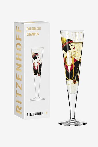 Ritzenhoff Champagneglass Goldnacht NO:27