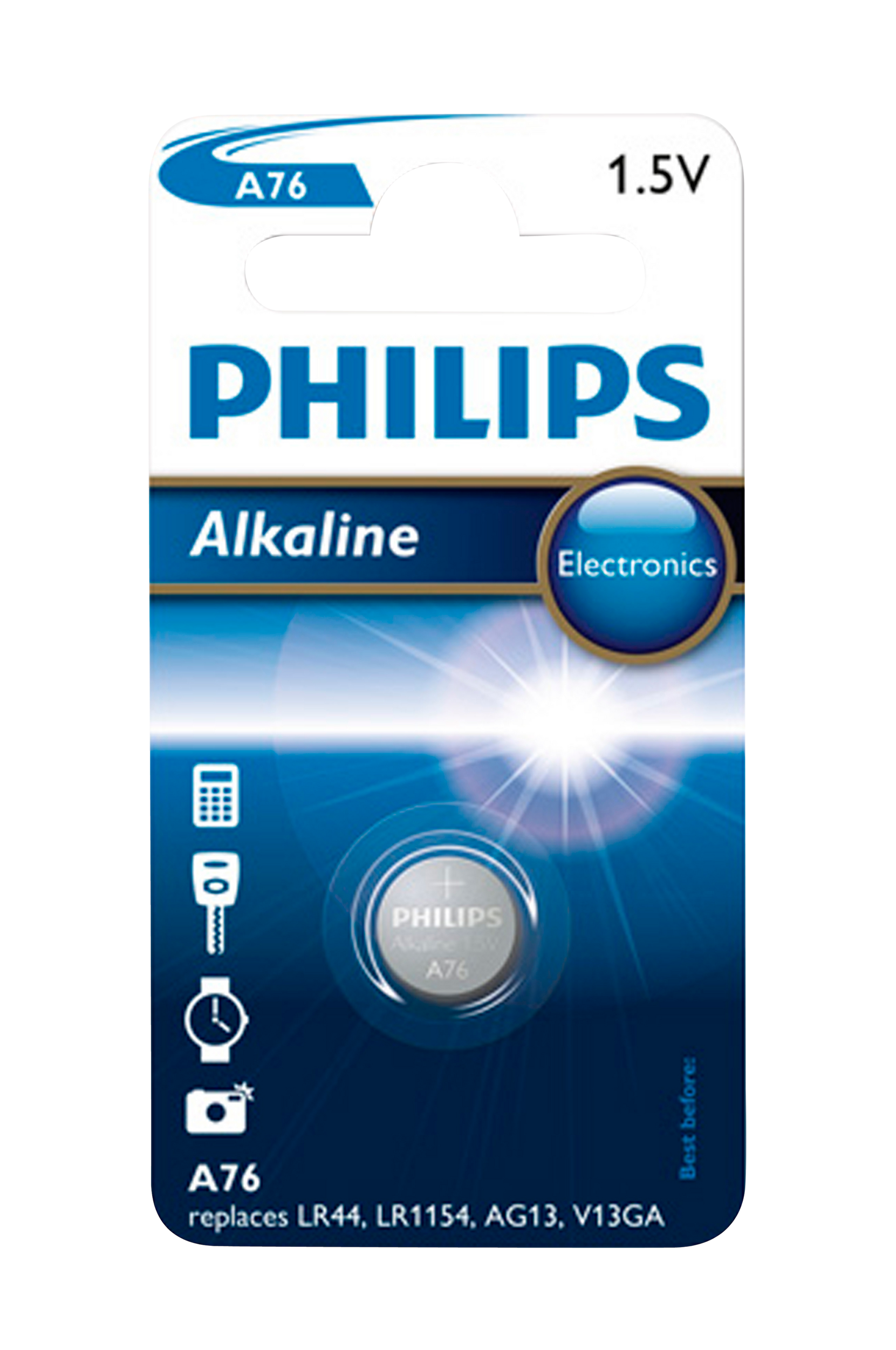 LR44, 1/pakk., Philips