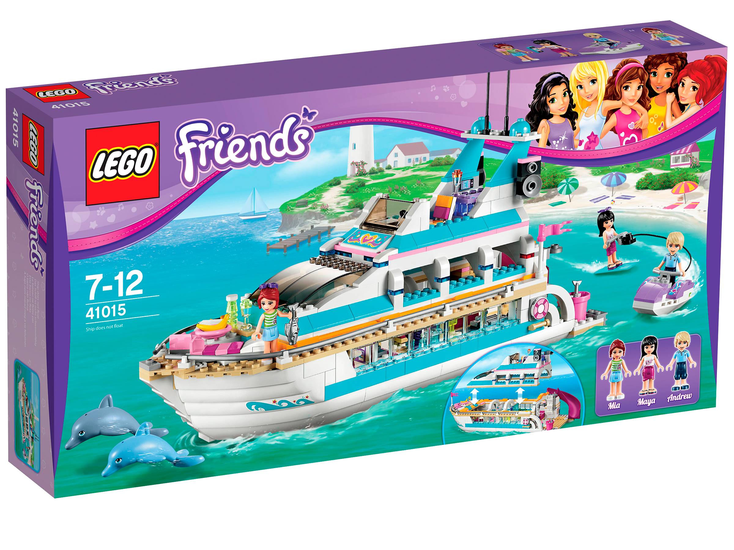 LEGO Delfinbåden 41015 - Lego Ellos.dk