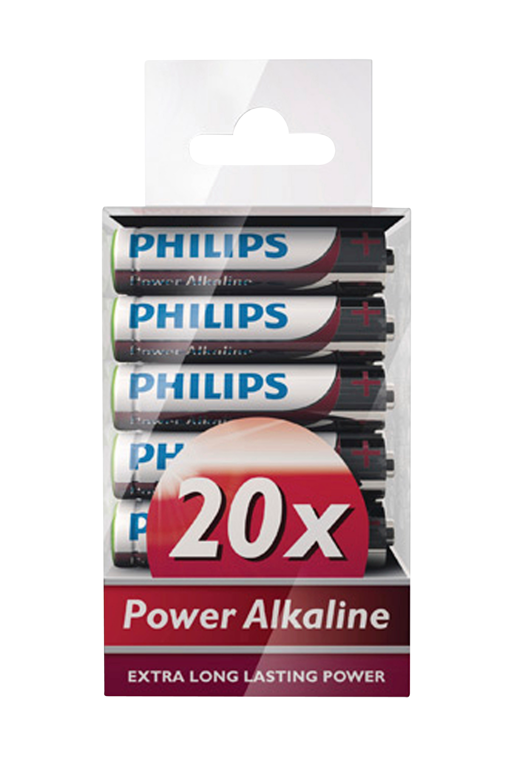 Power Alkaline AAA 20/pakk., Philips