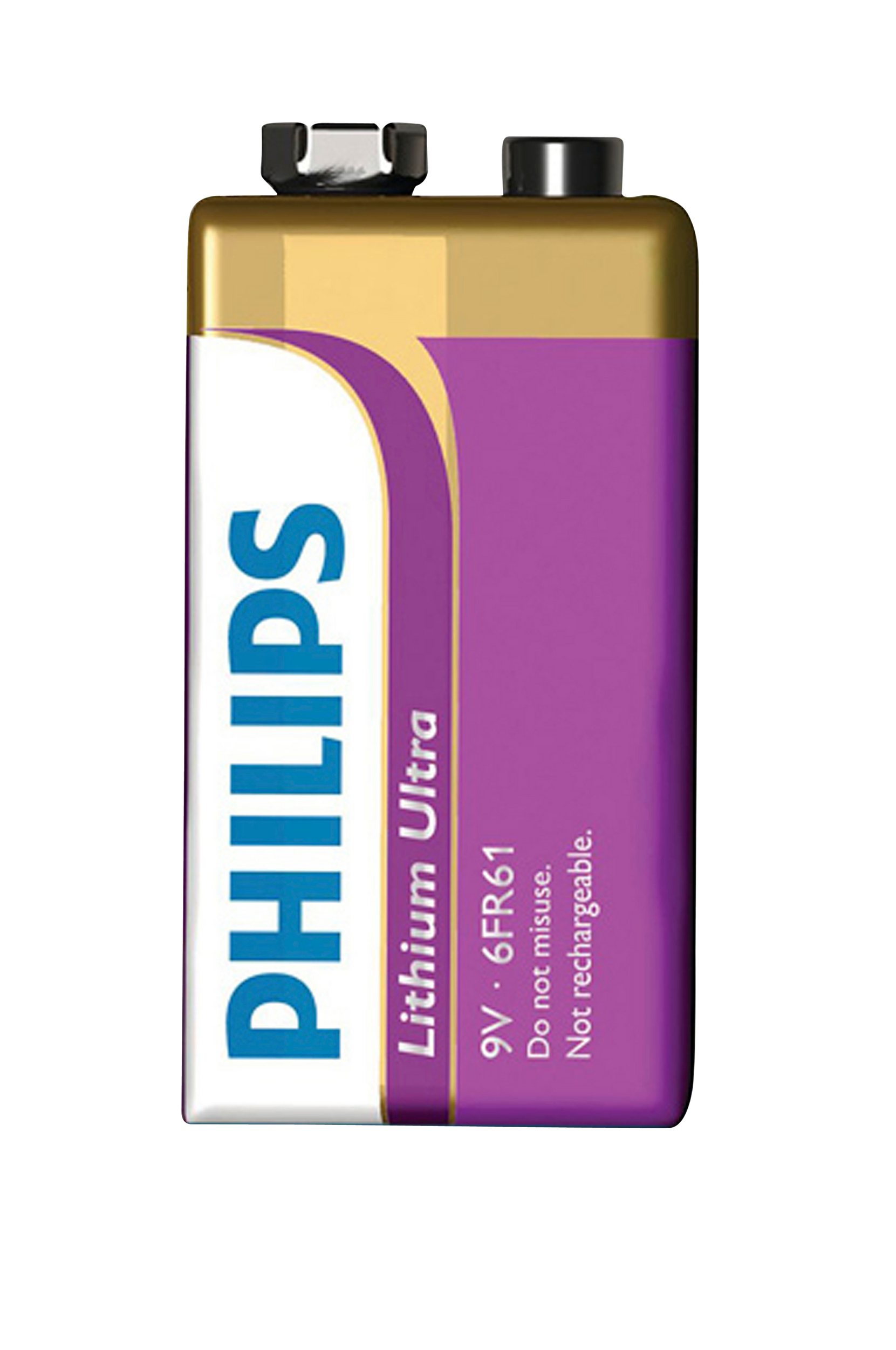 Litium 9 V, Philips